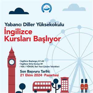 YDYO İngilizce Kursları Başlıyor