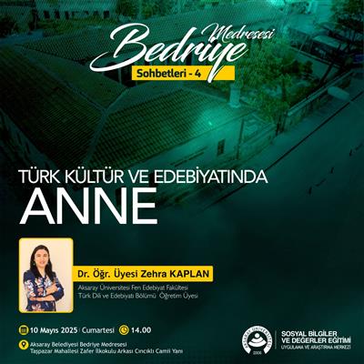 Türk Kültür ve Edebiyatında Anne 
